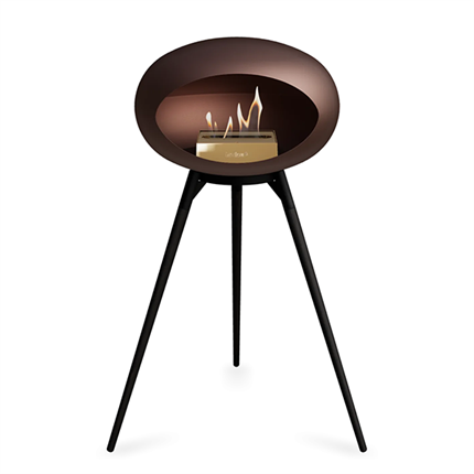 Biopejs i mokka fra Le Feu med sorte ben i eg